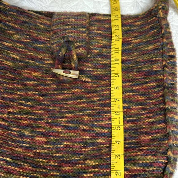 ETHNIC HIPPIE BABA COOL BOBO BAG in recycled silk from Nepal, - Picture 8 of 10